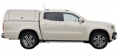 Force Pro flakkåpa med öppningsbara sidoluckor till Mercedes X-klass från 2017-