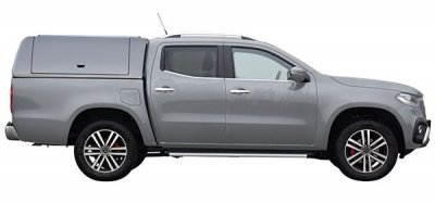 Force Pro flakkåpa med öppningsbara sidoluckor till Mercedes X-klass från 2017-