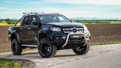 Karosshöjning 100 mm till Mercedes-Benz X-klass 2017-