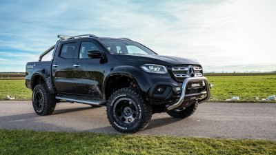 Karosshöjning 100 mm Mercedes-Benz X-klass 2017-