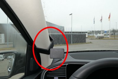 Mobilhållare till Mercedes-Benz GLS från 2019-