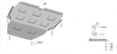 Hasplåt Renault Kangoo från 2021-