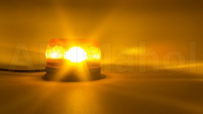 LED Blixtfyr GU84 Gyro - Magnetfot