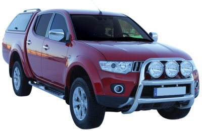 Frontbåge i Rostfritt stål till Mitsubishi L200 2006- & 2010-2015