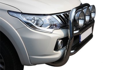 Frontbåge för 3 extraljus till Mitsubishi L200 2016-
