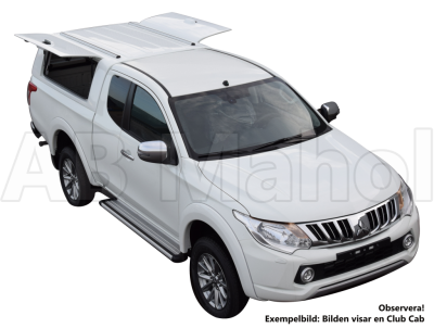 Force Pro flakkåpa med öppningsbara sidoluckor till Mitsubishi L200 (Dubbelhytt) från 2016-