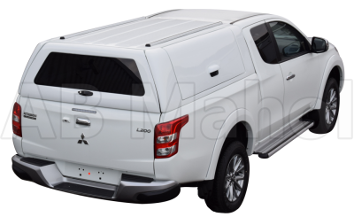 Force Pro flakkåpa med öppningsbara sidoluckor till Fiat Fullback (Club Cab) från 2016-