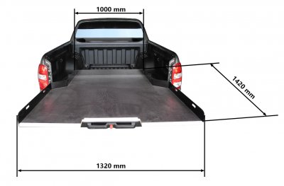 Lastsläde till Fiat Fullback från 2016-