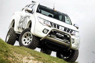 Karosshöjning 100 mm till Mitsubishi L200 2016-