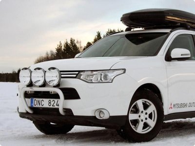Frontbåge i Aluminium till Mitsubishi Outlander 2013-2015