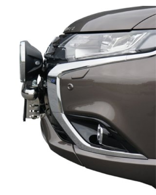 Extraljusfäste till Mitsubishi Outlander från 2016-