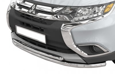 Frontrör Double med LED positionsljus till Mitsubishi Outlander 2016-