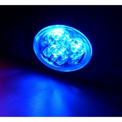 Axixtech "Hide-Away" LED-blixtljus i Blått, Orange och Vitt | ECE R65* | 12-24V