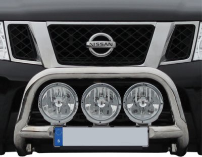 Låg frontbåge till Nissan Navara D40 Facelift 2010-2015