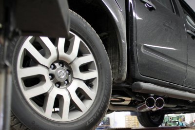Avgassystem Navara (Nissan) från 2006-2014