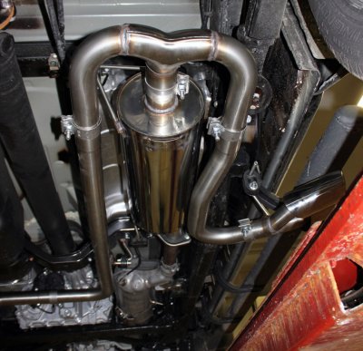Sportavgassystem sidepipes 4x90 mm till Nissan Navara 2006-2014