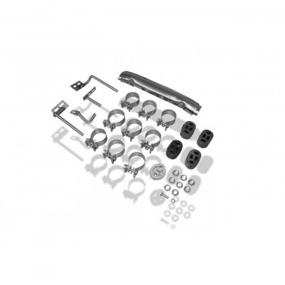 Sportavgassystem sidepipes 4x90 mm till Nissan Navara 2006-2014