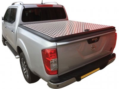 Flaklock Aluminium Basic till Nissan Navara Double Cab 2015-
