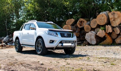 Låg frontbåge till Nissan Navara 2015-