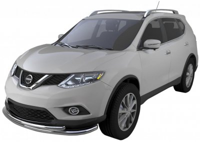 Frontrör Double med Nissan X-Trail 2014-