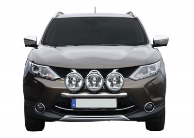 Extraljusfäste i Rostfritt stål till Nissan Qashqai från 2014-