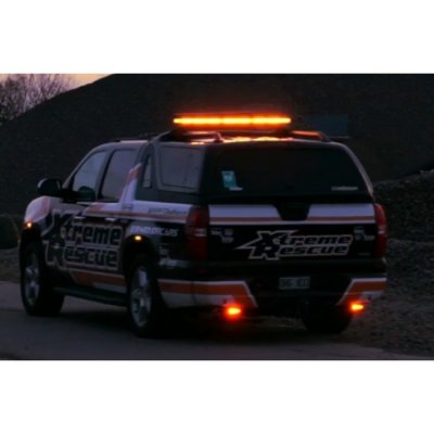 LEDSON OptoGuard LK2 - Blixtljusramp | 834-2022 mm | ECE R65/R10 | Installation med 4-ledad kabel