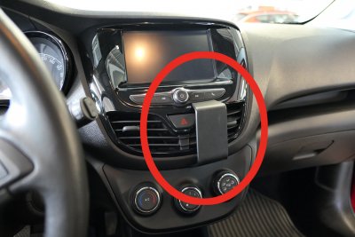 Mobilhållare Opel Karl från 2015-