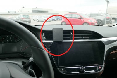 Mobilhållare Opel Corsa från 2020-