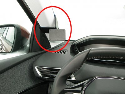 Mobilhållare Peugeot 3008 från 2016-2024