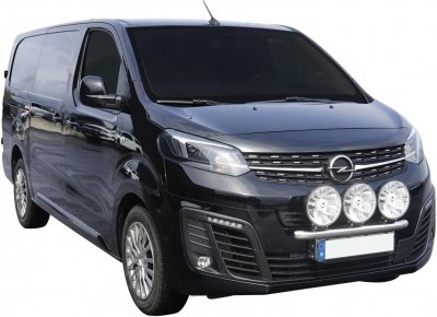 Extraljusfäste i Rostfritt stål till Opel Vivaro från 2020-