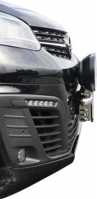 Extraljusfäste i Rostfritt stål till Opel Vivaro från 2020-