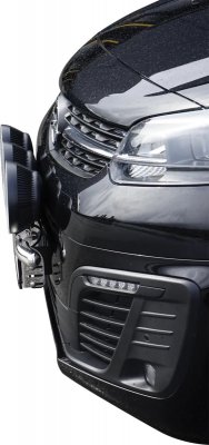 Extraljusfäste i Rostfritt stål till Opel Vivaro från 2020-