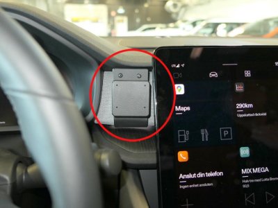Mobilhållare Polestar 2 från 2021-