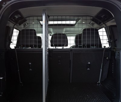 Lastgaller och avdelare Land Rover Defender från årsmodell 2020-