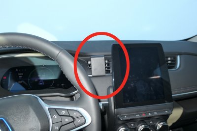 Mobilhållare Renault Zoe från 2020-