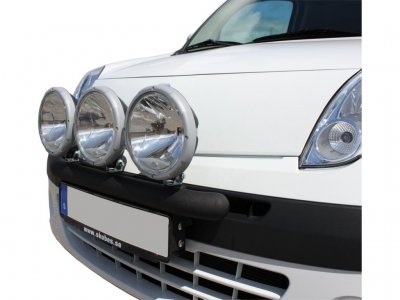 Extraljusfäste i svart pulverlack till Renault Kangoo 2008-2013