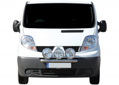 Extraljusfäste i Rostfritt stål till Renault Trafic 2002-2014