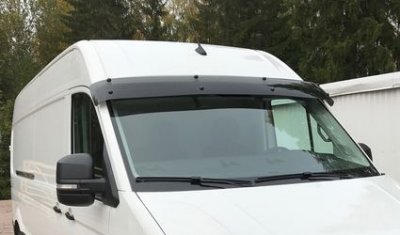 Solskydd i svart ABS-plast | Andrahandssortering
