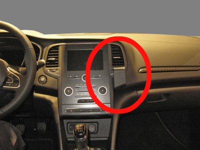 Mobilhållare Renault Megane 2016-