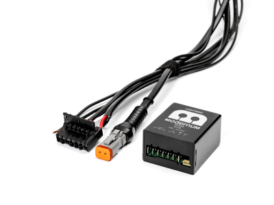 Modernum LED-rampskablage med DT-kontakt | 12V | För bilar med känsliga elsystem