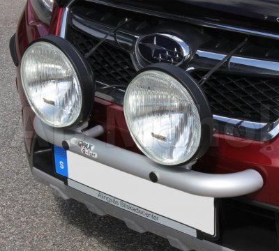 Extraljusfäste i Aluminium för 2 extraljus till Subaru XV 2012-2015