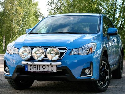 Extraljusfäste i Aluminium till Subaru XV från 2016-2017
