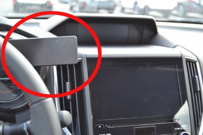 Mobilhållare Subaru Impreza från 2016-2023