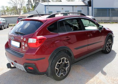 Takrails Subaru XV från år 2012-2017