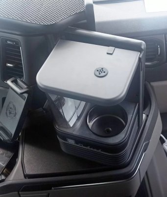 Bord för kaffebryggare/kaffemaskin till Scania R & S-serien (C20) från 2017-