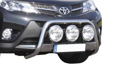 Låg frontbåge i Rostfritt stål till Toyota RAV4 2013-2015