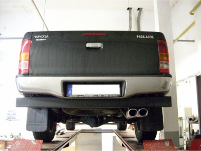 Fox Sportavgassystem till Toyota Hilux från 2006-2015