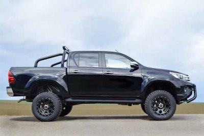 Delta skärmbreddare till Toyota Hilux 2016-