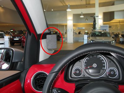 Mobilhållare Volkswagen Up från 2011-
