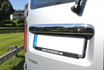 List för bakdörrar i Rostfritt stål till VW Caddy 2004-2020